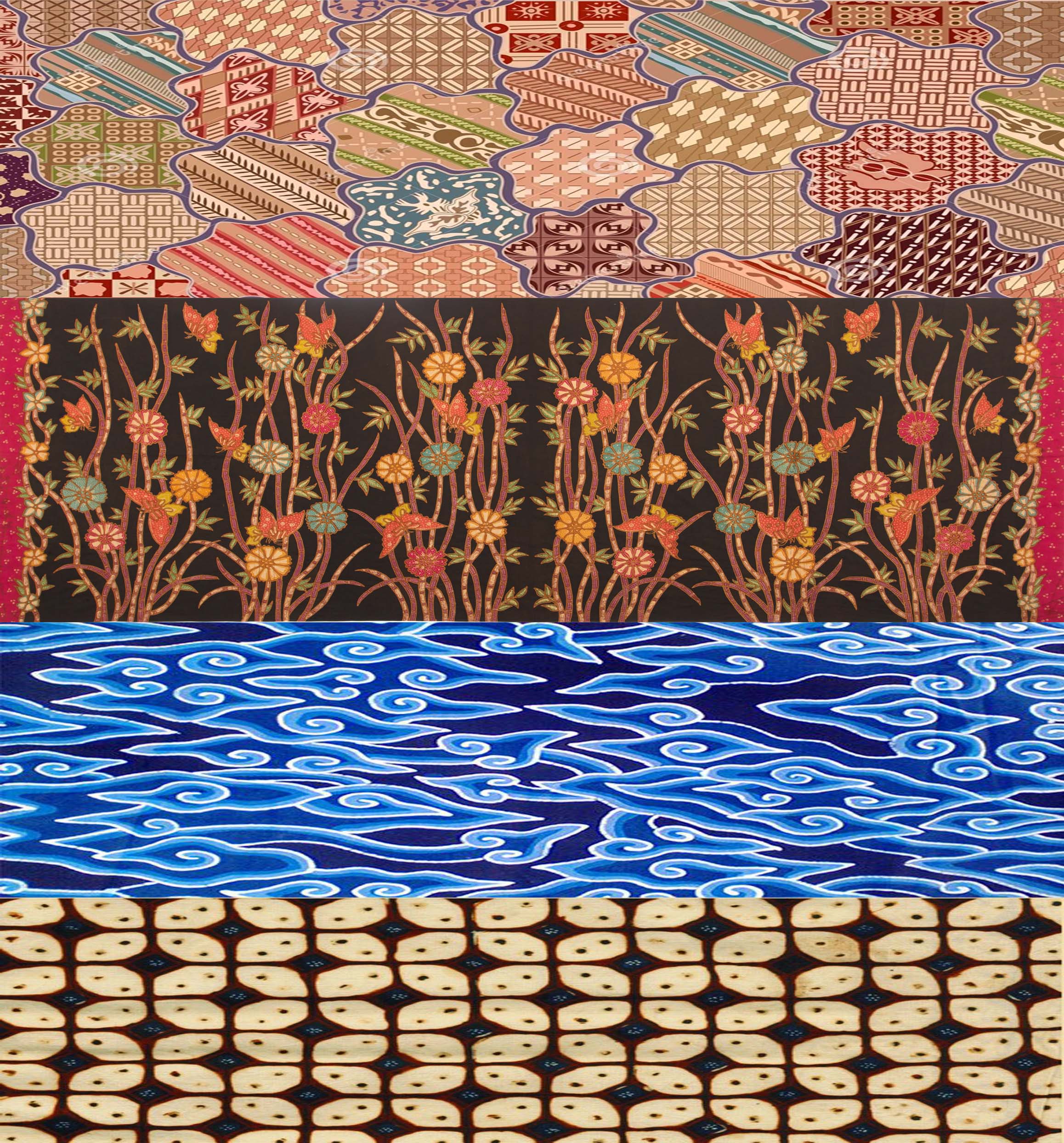 Asal batik kawung